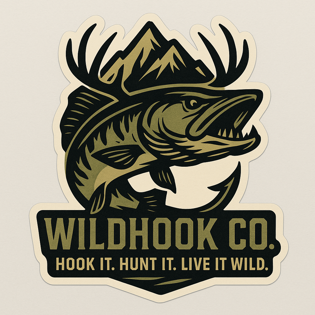 Custom wildhook decal-Free U.S shipping